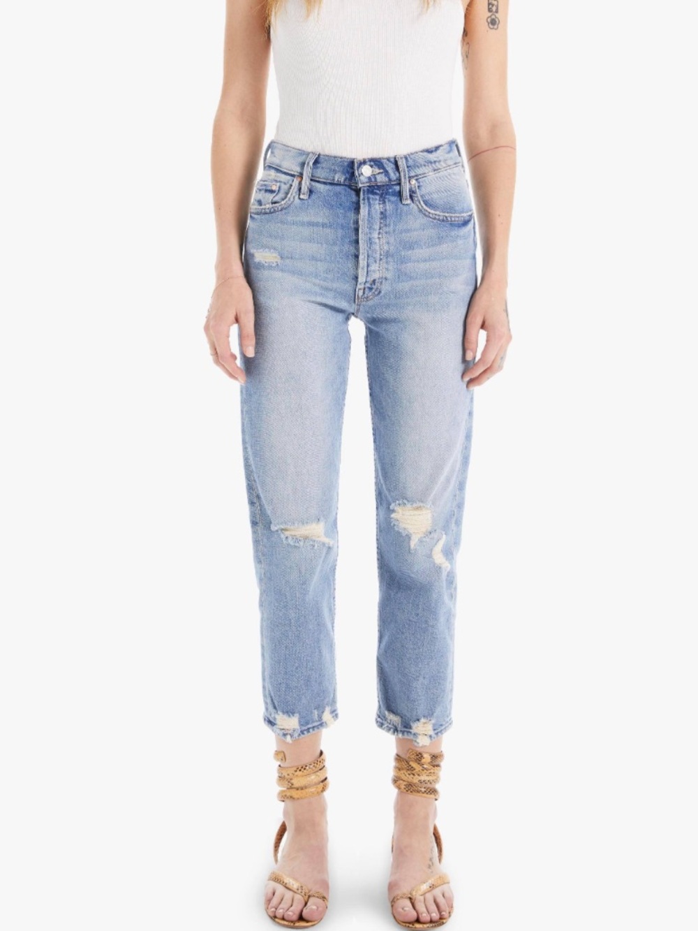 MOTHER The Tomcat Jeans in The Confession